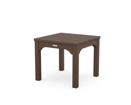 Martha Stewart by POLYWOOD Chinoiserie End Table in Mahogany