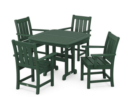 POLYWOOD® Oxford 5-Piece Dining Set in Green