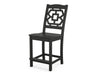 Martha Stewart by POLYWOOD Chinoiserie Counter Side Chair in Black