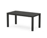 POLYWOOD® Studio Parsons 34" X 64" Dining Table in Black
