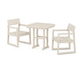 POLYWOOD EDGE 3-Piece Dining Set in Sand