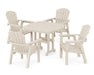 POLYWOOD Seashell 5-Piece Dining Set in Sand