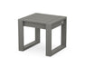 POLYWOOD EDGE End Table in Slate Grey