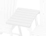 POLYWOOD® 600 Series Straight Adirondack Dining Connecting Table in White