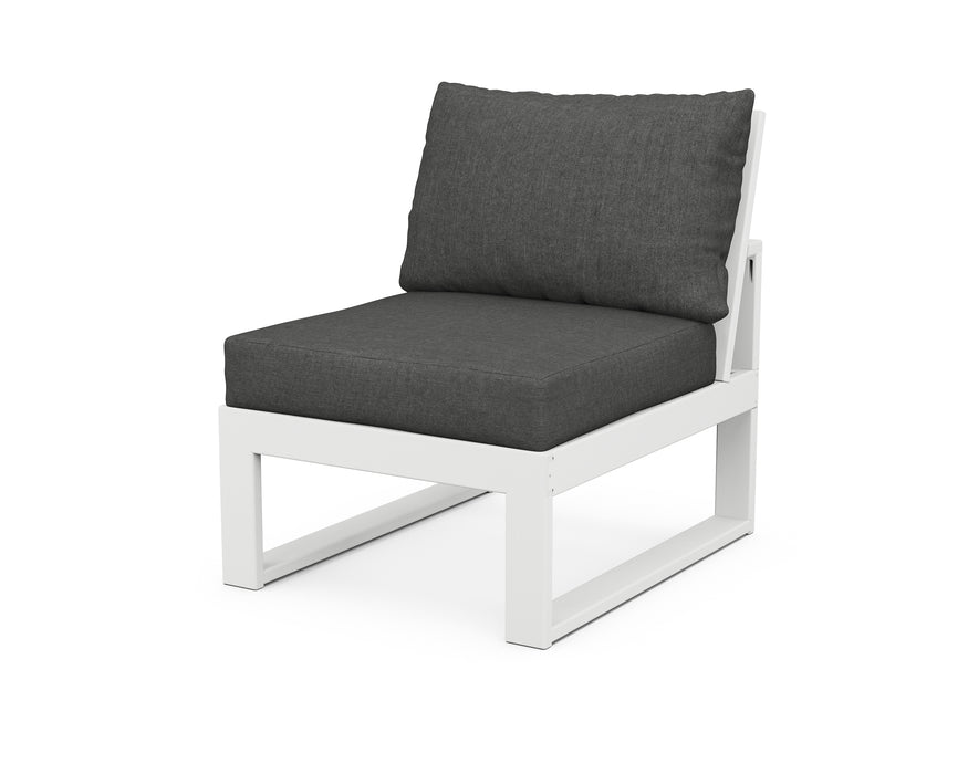 POLYWOOD Edge Modular Armless Chair in